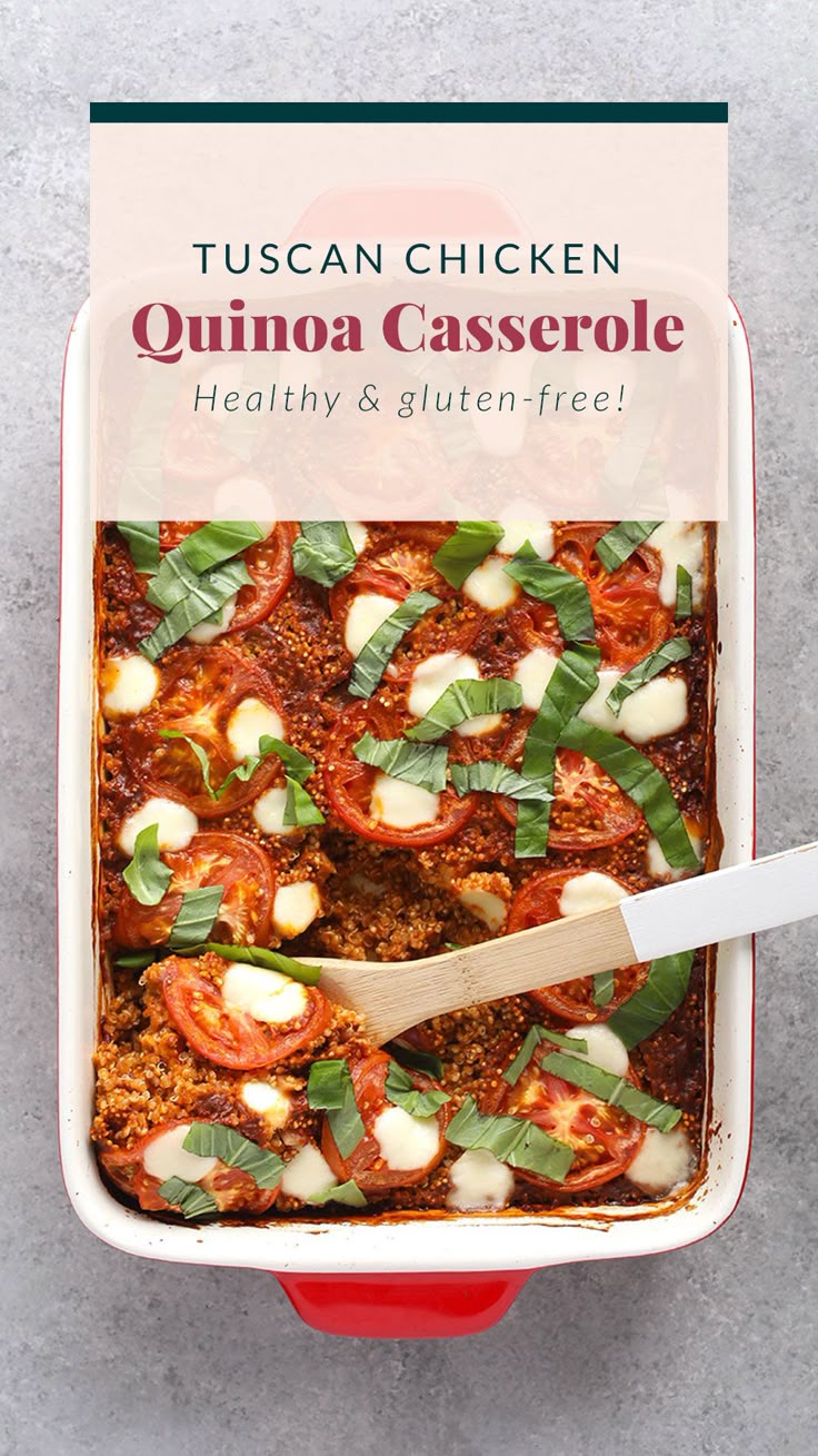Kid-Friendly Tuscan Chicken Quinoa Bake: Healthy Meal Prep Win